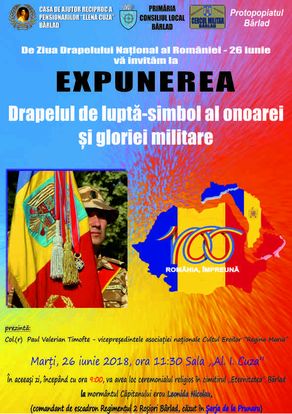 Drapelul de luptă-simbol al onoarei și gloriei militare
